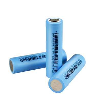 Kalite  11.744Wh INR18650 3200mAh Lithium Cylindrical Battery Deep Cycle Cell Fabrika