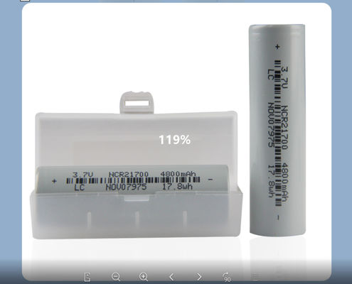 21*70mm Şarj Edilebilir El Feneri Pili 21700 3.7 V Li Ion Pil 4800mah
