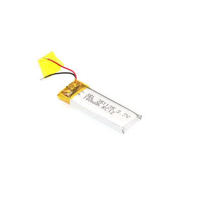 Şarj Edilebilir Lipo Pil 3.7V 100mah Lityum Polimer Pil Oyuncaklar Elektrikli El Aletleri