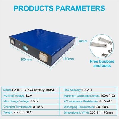 UN38.3 Özel Lityum İyon Pil Paketleri 3.2v280ah Lifepo4 Lityum İyon Pil