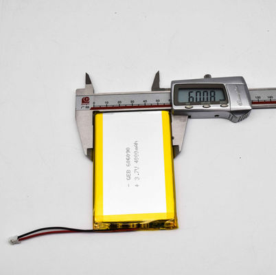 Şarj Edilebilir 606090 Lipo Tipi Li Ion 3.7 V 4000mah Lityum Polimer Pil