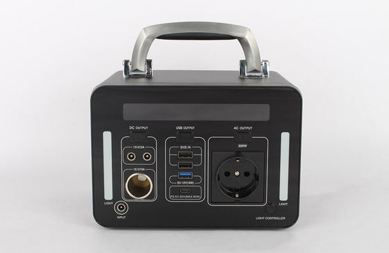 Açık 110v 300wh 300w Taşınabilir Jeneratör / küçük taşınabilir güç istasyonu