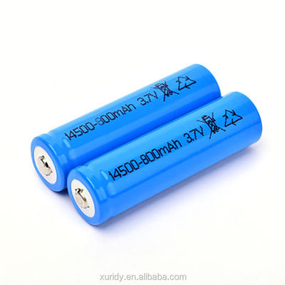 Şarj Edilebilir 14500 Lifepo4 3.2 V 600mah Pil 800 kez Döngü Ömrü