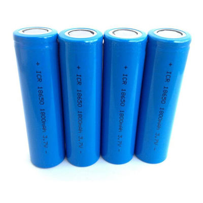 1800mAh 2200mah 2400mah 2600mah 3.7 V 18650 Şarj Edilebilir Lityum Pil 1C