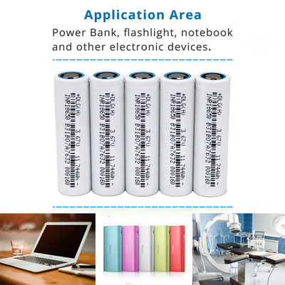 Yüksek Kapasiteli 3.7V 3200mAh INR 18650 Lityum İyon Pil Silindirik