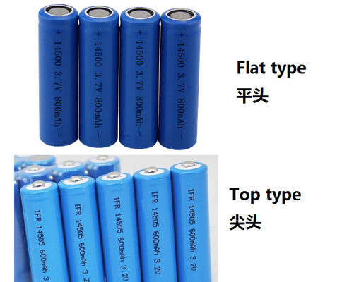 14500 3.2V600mah Lityum LiFePO4 Pil