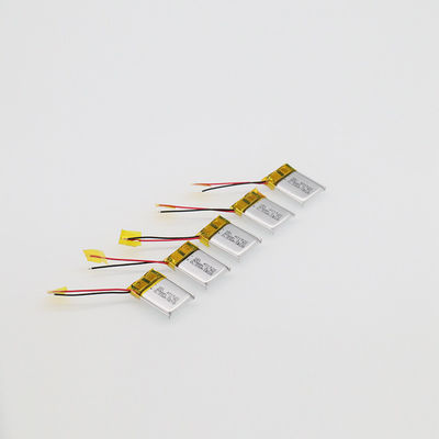 400930 90mah 3.7v silindirik oem yüksek sıcaklık lityum polimer pil