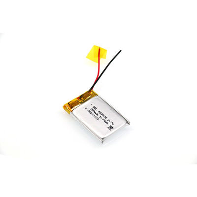 Elektrik motoru için Li-polimer şarj edilebilir pil 3.7v 200mAh