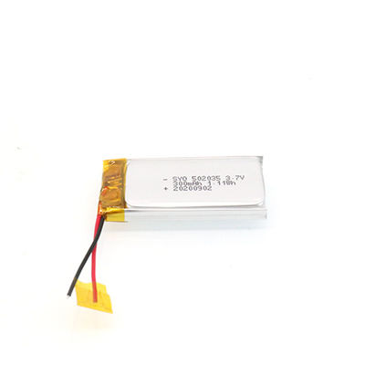 302448 3.7 V 300mah Lityum Polimer Şarj Edilebilir Pil Bluetooth Kulaklık Pili