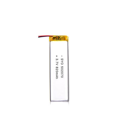Derin Döngü 602749 820mAh 3,7 Volt Lityum İyon Polimer Pil