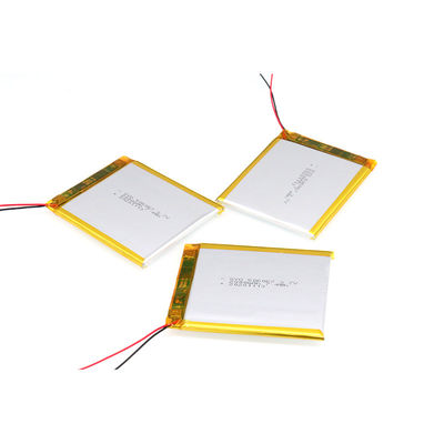 CE RoHS onayı 555165 3.7 V 2000mah Lityum Polimer Pil Hücresi
