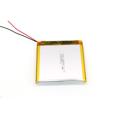 CE RoHS onayı 555165 3.7 V 2000mah Lityum Polimer Pil Hücresi