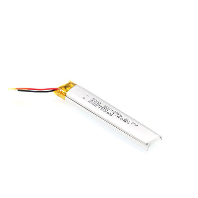 831636 3.7V400mah Lityum İyon Polimer Pil Paketi Düşük Sıcaklık
