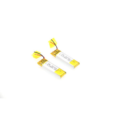 IEC61233 standart 3.7V80mAh Lityum İyon Polimer Pil Akıllı Giyilebilir Ürünler