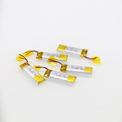 IEC61233 standart 3.7V80mAh Lityum İyon Polimer Pil Akıllı Giyilebilir Ürünler