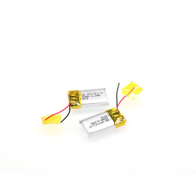 Tıbbi Cihazlar için 0.2C 3.7V65mAh Mikro Lityum İyon Polimer Pil