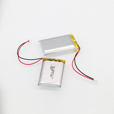 Akıllı Bilezik için 3.8V 100mAh 500830 Ultrathin Şarj Edilebilir Lityum Polimer Piller