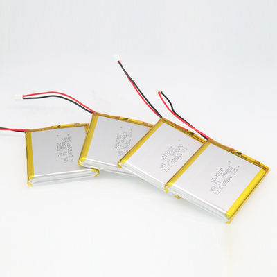 Kare Şarj Edilebilir Lityum İyon Polimer Pil Paketi 3.7 V 3000mAh 11.1Wh