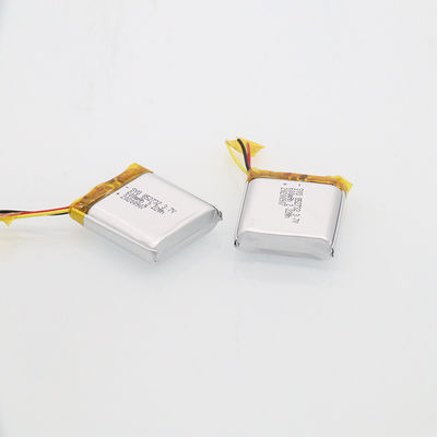 OEM Küçük 802530 3.7v600mah Lityum İyon Polimer Pil 500 Kez Ömür