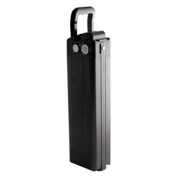 Gümüş Balık Tipi 5A 48V 20Ah Lityum İyon Motosiklet Pili USB'li 6.5KG