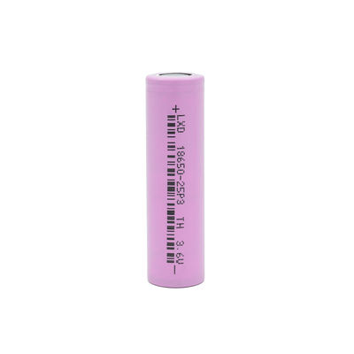 3C Max 3.6v 2500mah 18650 Lityum İyon Pil Lityum Silindirik Hücreler