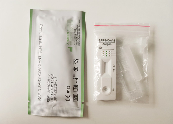 Test Gezisi ile Yüksek Kaliteli Kendi Kendini Test Eden Hızlı SARS-CoV-2 Antijen Test Kartı